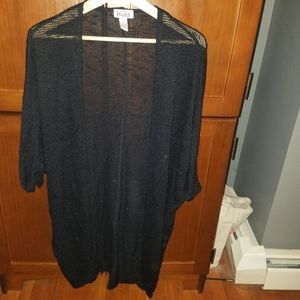 Black mud 3/4 sleeve sweater